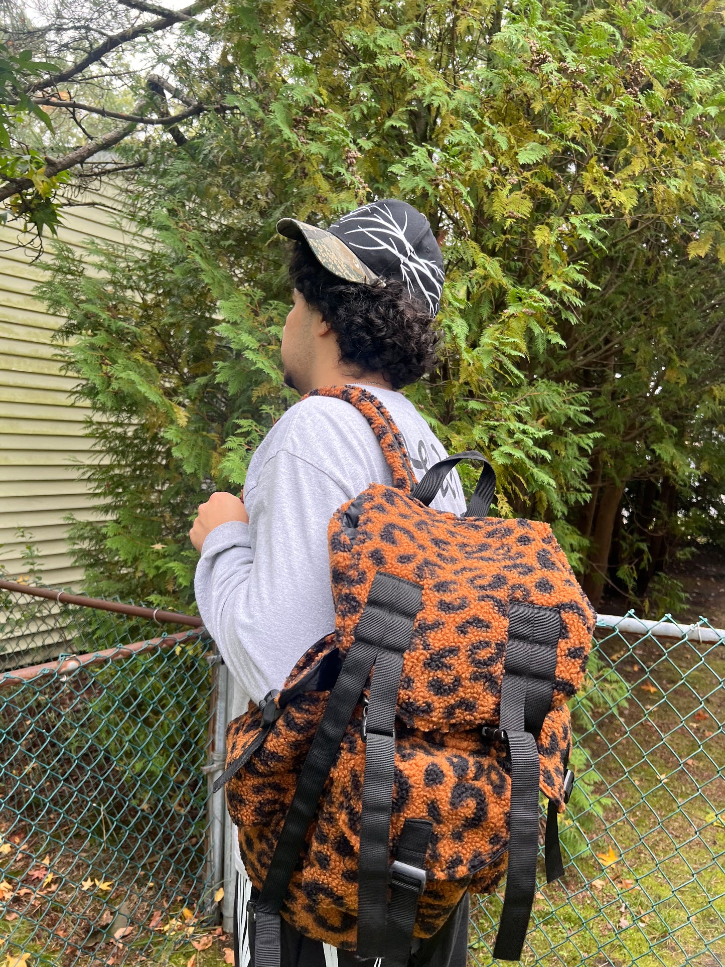 CHEETAH FUZZY BACKPACK