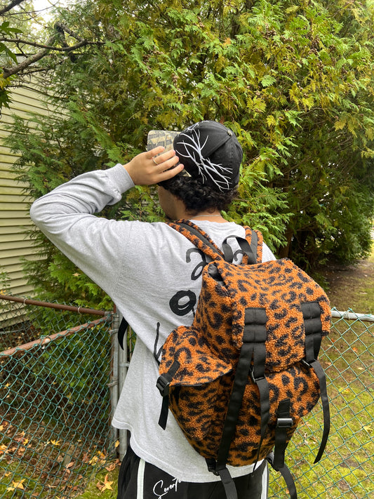 CHEETAH FUZZY BACKPACK